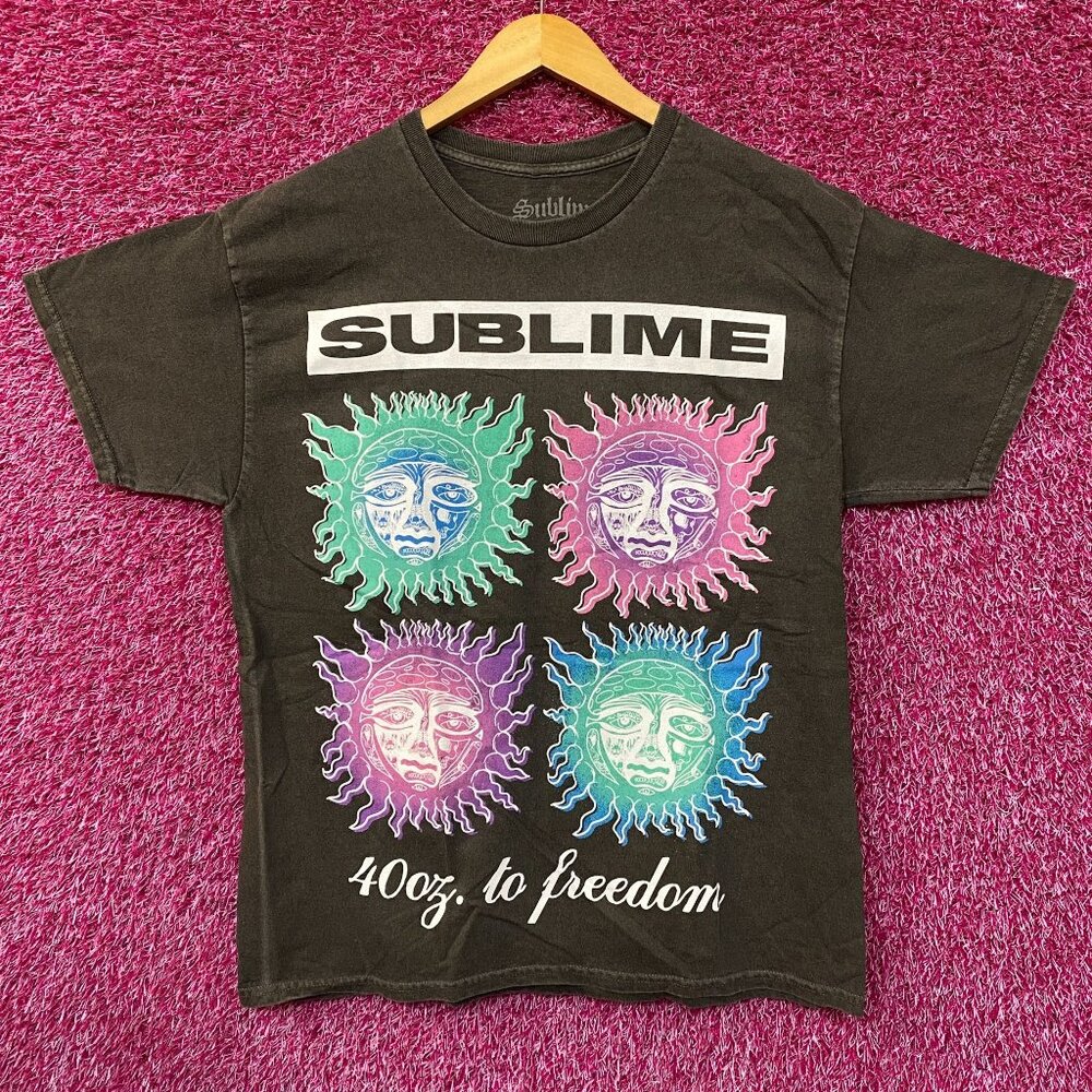 Sublime 40 Oz. To Freedom Sun Logo T-Shirt S/M
